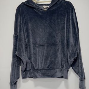 AMERICAN EAGLE velour hoodie
